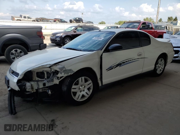 2006 Chevrolet Monte Carlo LT 3.9L with VIN 2G1WK151069199067, listed as a Copart auction lot 70265084 with 227,045 mi miles and Clean Title. Bid and sale history available at carsss.com. Image 1.