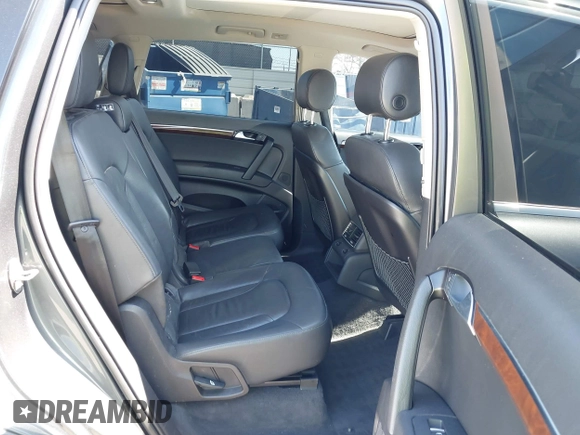 2013 Audi Q7 Premium Plus with VIN WA1LGAFE5DD004376, listed as a IAAI auction lot 42663510 with 136,891 mi miles and . Bid and sale history available at DreamBid. Image 8.