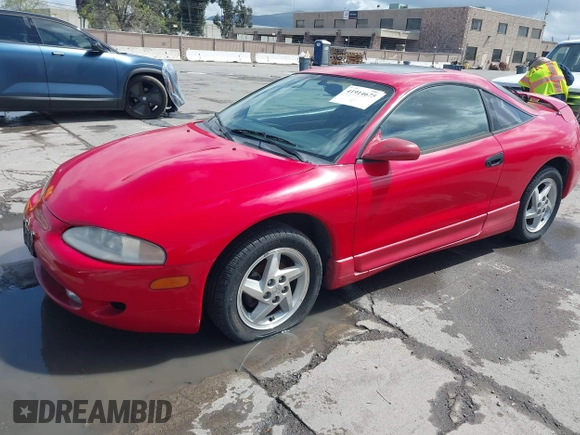 1996 Mitsubishi Eclipse with VIN 4A3AK44Y3TE293273, listed as a IAAI auction lot 41914675 with 153,928 mi miles and . Bid and sale history available at DreamBid. Image 2.