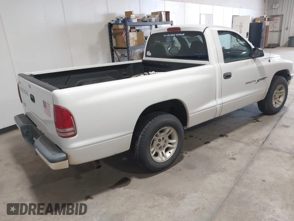 2001 Dodge Dakota with VIN 1B7FL26XX1S304511, listed as a IAAI auction lot 41246101 with 117,457 mi miles. Bid and sale history available at carsss.com. Image 4.
