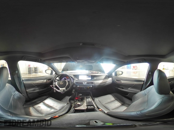 2015 Lexus GS 350 with VIN JTHCE1BL9FA007381, listed as a Copart auction lot 56608265 with 60,452 mi miles and Salvage title. Bid and sale history available at DreamBid. Image 14.