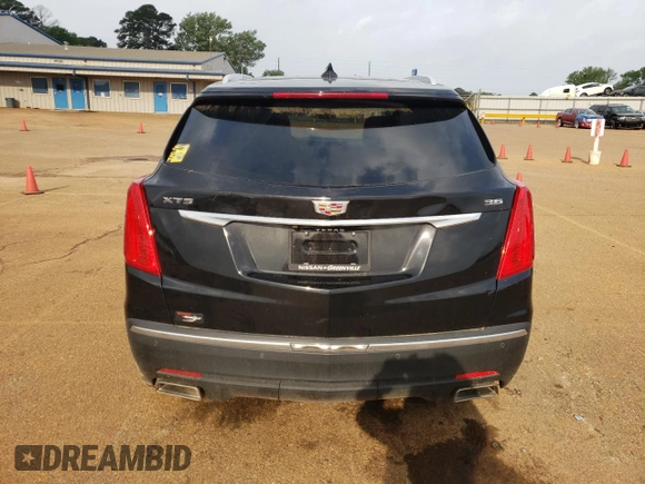 2017 Cadillac XT5 Luxury FWD with VIN 1GYKNBRS0HZ193147, listed as a Copart auction lot 51471735 with 115,671 mi miles and Salvage Title. Bid and sale history available at DreamBid. Image 6.