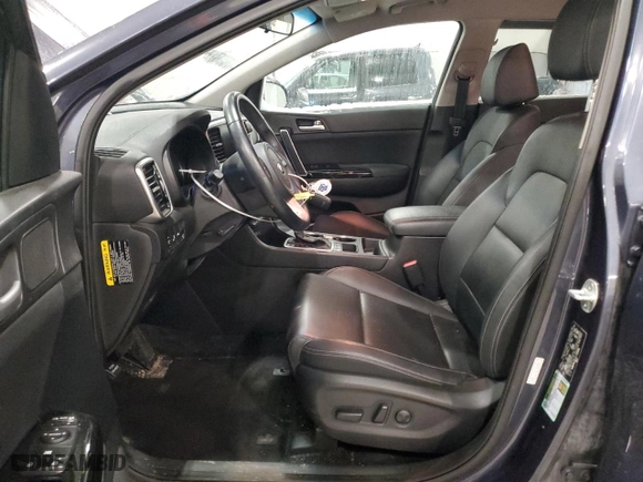 2020 Kia Sportage EX with VIN KNDPNCAC3L7715098, listed as a Copart auction lot 47639965 with 73,252 mi miles and Salvage Title. Bid and sale history available at carsss.com. Image 7.