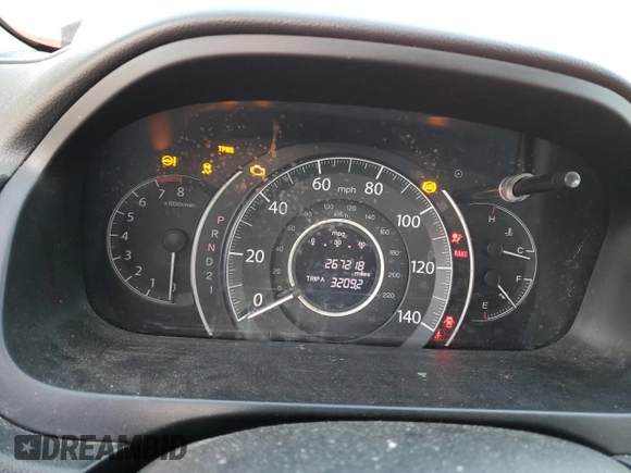 2013 Honda CR-V EX-L with VIN 2HKRM3H78DH510006, listed as a Copart auction lot 55934845 with 267,218 mi miles and Clean Title. Bid and sale history available at DreamBid. Image 9.
