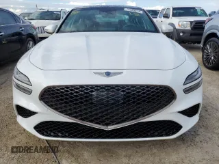 2023 Genesis G70 2.0T with VIN KMTG34TA0PU120130, listed as a Copart auction lot 74635014 with 20,374 mi miles and Non Repairable. Bid and sale history available at DreamBid. Image 5.