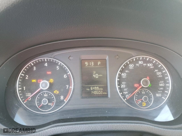 2015 Volkswagen Passat 1.8T Limited Edition with VIN 1VWAT7A31FC029153, listed as a Copart auction lot 45638115 with 148,602 mi miles and Salvage Title. Bid and sale history available at carsss.com. Image 9.