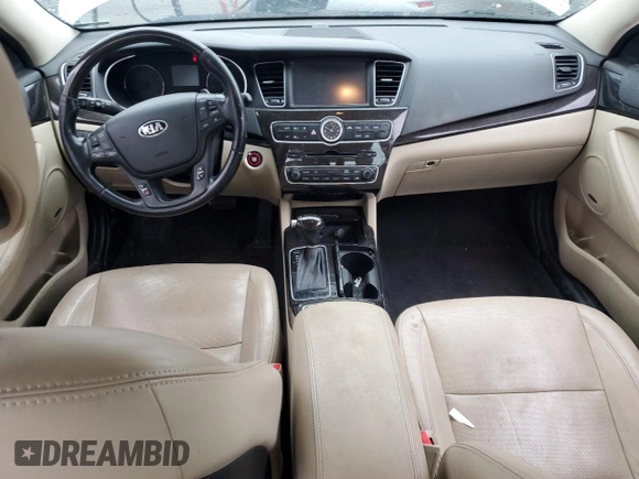 2014 Kia Cadenza Premium with VIN KNALN4D77E5130328, listed as a Copart auction lot 78710404 with 124,364 mi miles and Salvage Title. Bid and sale history available at carsss.com. Image 8.