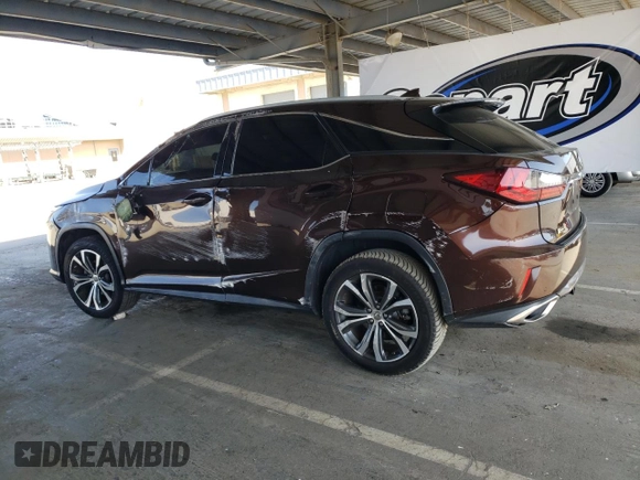 2016 Lexus RX 350 with VIN 2T2ZZMCA0GC012511, listed as a Copart auction lot 56396835 with 95,206 mi miles and Salvage title. Bid and sale history available at DreamBid. Image 2.