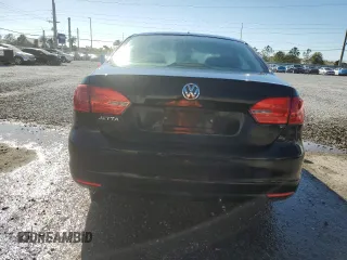 2011 Volkswagen Jetta Sedan S with VIN 3VW1K7AJXBM305971, listed as a Copart auction lot 48502235 with 112,569 mi miles and Salvage Title. Bid and sale history available at carsss.com. Image 6.