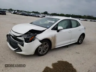 2021 Toyota Corolla Hatchback SE with VIN JTND4MBE1M3142847, listed as a Copart auction lot 51584914 with 55,548 mi miles and Salvage Title. Bid and sale history available at carsss.com. Image 1.