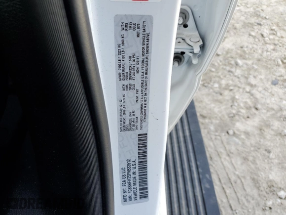 2023 Ram 1500 Limited with VIN 1C6SRFHT5PN532512, listed as a Copart auction lot 55392805 with 48,960 mi miles and Salvage title. Bid and sale history available at DreamBid. Image 12.