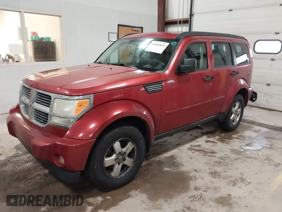 2008 Dodge Nitro SXT with VIN 1D8GU28K88W120319, listed as a IAAI auction lot 41683834 with 166,268 mi miles. Bid and sale history available at carsss.com. Image 2.