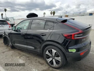 2023 Volvo C40 Recharge Pure Electric Core with VIN YV4ED3GK7P2033172, listed as a Copart auction lot 48246714 with 19,285 mi miles. Bid and sale history available at carsss.com. Image 2.