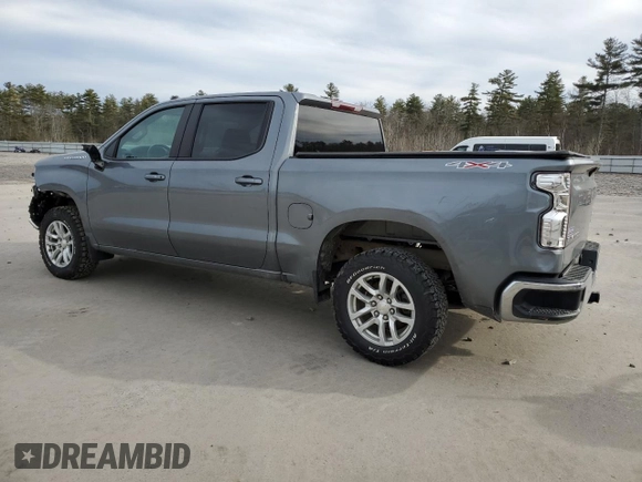 2022 Chevrolet Silverado 1500 LT with VIN 3GCPYJEK0NG115076, listed as a Copart auction lot 49056995 with 56,678 mi miles and Salvage Title. Bid and sale history available at DreamBid. Image 2.