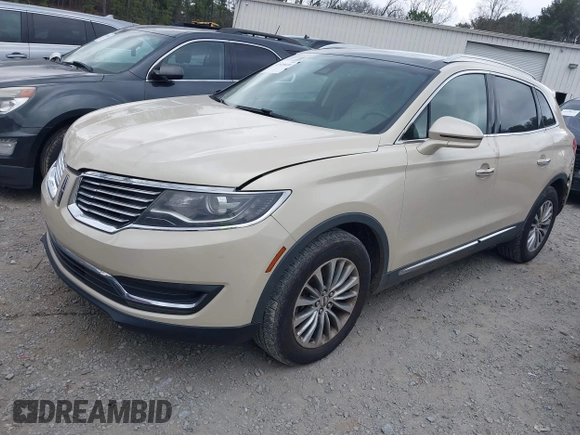 2016 Lincoln MKX Select with VIN 2LMTJ6KR7GBL47486, listed as a IAAI auction lot 41515610 with 135,291 mi miles and . Bid and sale history available at DreamBid. Image 17.