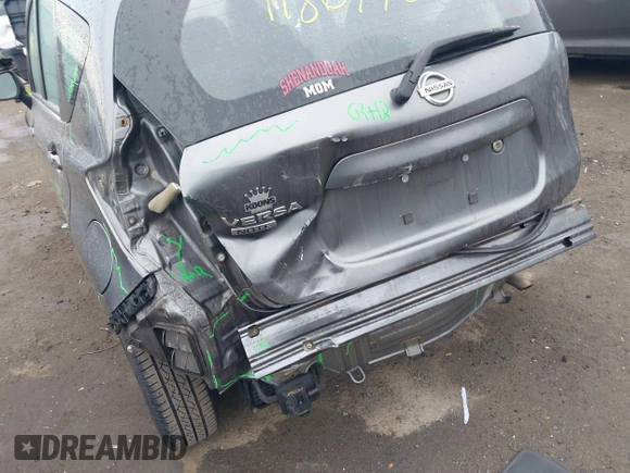 2017 Nissan Note SV with VIN 3N1CE2CPXHL379495, listed as a IAAI auction lot 41867700 with 99,206 mi miles and . Bid and sale history available at DreamBid. Image 6.
