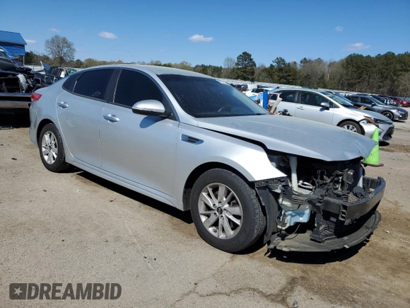 2016 Kia Optima LX with VIN 5XXGT4L35GG083887, listed as a Copart auction lot 49731425 with 143,609 mi miles and Salvage Title. Bid and sale history available at carsss.com. Image 4.
