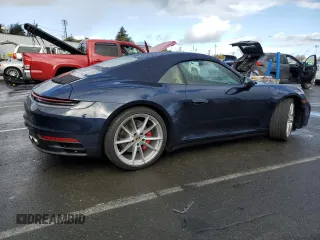 2020 Porsche 911 Carrera S with VIN WP0CB2A95LS263724, listed as a Copart auction lot 86216324 with 29,737 mi miles and Salvage Title. Bid and sale history available at DreamBid. Image 3.