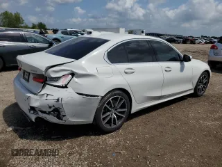 2020 BMW 3 Series 330i with VIN 3MW5R1J08L8B43219, listed as a Copart auction lot 53670875 with Not Provided miles and Salvage Title. Bid and sale history available at carsss.com. Image 3.