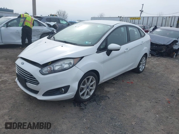 2019 Ford Fiesta SE with VIN 3FADP4BJ1KM133091, listed as a IAAI auction lot 41590193 with 132,320 mi miles. Bid and sale history available at carsss.com. Image 16.