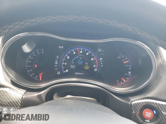 2018 Jeep Grand Cherokee with VIN NJ1449E, listed as a Copart auction lot 51357834 with 32,619 mi miles and Salvage title. Bid and sale history available at DreamBid. Image 9.