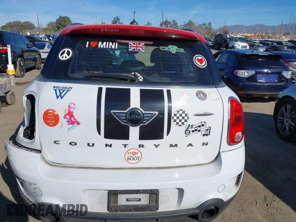 2014 MINI Countryman John Cooper Works with VIN WMWXD1C55EWS34510, listed as a IAAI auction lot 41409043 with 93,313 mi miles and . Bid and sale history available at DreamBid. Image 16.