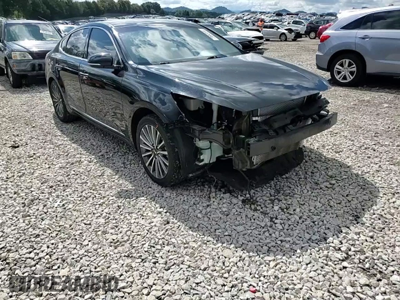 2017 Kia Cadenza Premium with VIN KNALB4J1XH5041804, listed as a Copart auction lot 73663344 with 74,680 mi miles and Salvage Title. Bid and sale history available at carsss.com. Image 11.