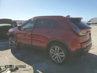 2021 Cadillac XT4 FWD Sport with VIN 1GYFZER44MF015178, listed as a Copart auction lot 84687224 with 46,190 mi miles and Salvage Title. Bid and sale history available at DreamBid. Image 2.