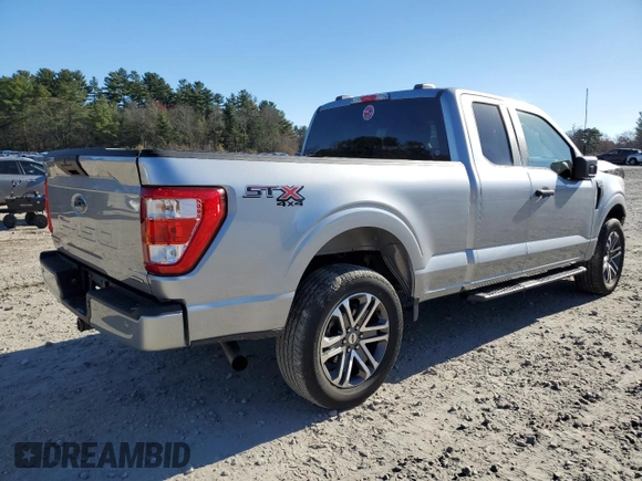 2022 Ford F-150 XL z VIN 1FTFX1E82NFA56603, wystawiony jako Copart lot #79810214 z przebiegiem 44 675 mil mil oraz Szkoda całkowita • Salvage title. Historia ofert i sprzedaży dostępna na DreamBid. Obrazek 3.