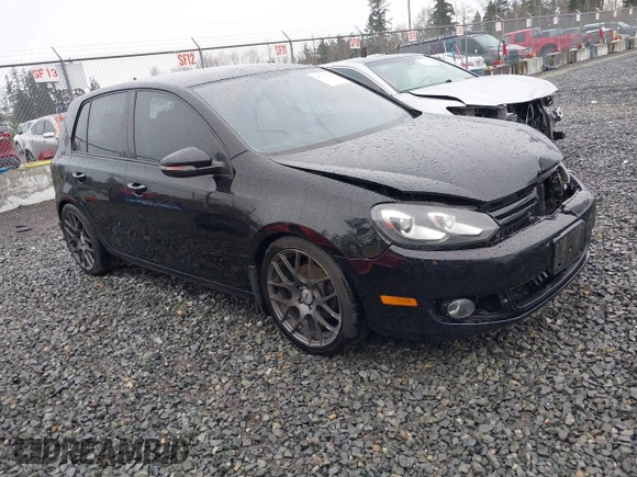 2013 Volkswagen Golf TDI with VIN WVWDM7AJ7DW126462, listed as a IAAI auction lot 41713250 with 116,684 mi miles and . Bid and sale history available at DreamBid. Image 1.