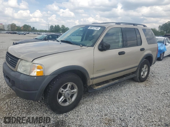 2004 Ford Explorer XLS with VIN 1FMZU72K94UA68195, listed as a Copart auction lot 56412745 with 150,784 mi miles and Salvage title. Bid and sale history available at DreamBid. Image 1.