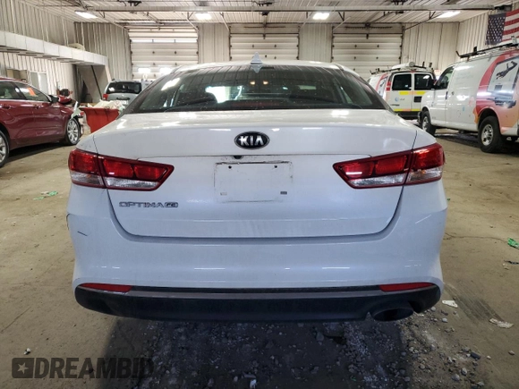 2017 Kia Optima LX with VIN 5XXGT4L30HG153295, listed as a Copart auction lot 49719525 with 91,535 mi miles and Clean Title. Bid and sale history available at carsss.com. Image 6.