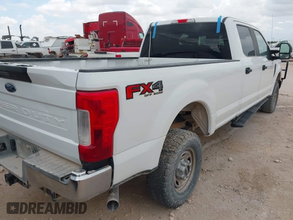 2019 Ford F-250 XL with VIN 1FT7W2B62KED14801, listed as a IAAI auction lot 42523552 with 268,169 mi miles and . Bid and sale history available at DreamBid. Image 4.