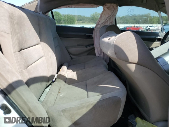 2010 Honda Civic LX with VIN 2HGFA1F59AH573302, listed as a Copart auction lot 53129805 with 290,954 mi miles and Clean Title. Bid and sale history available at DreamBid. Image 10.