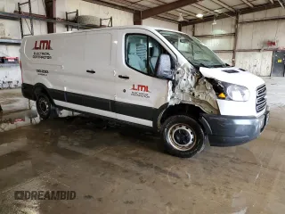 2017 Ford Transit Cargo with VIN 1FTYR2ZM2HKA80797, listed as a Copart auction lot 50075925 with 258,844 mi miles and Salvage Title. Bid and sale history available at DreamBid. Image 4.