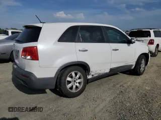 2011 Kia Sorento LX with VIN 5XYKT3A15BG071300, listed as a Copart auction lot 52414325 with 142,458 mi miles and Salvage Title. Bid and sale history available at carsss.com. Image 3.