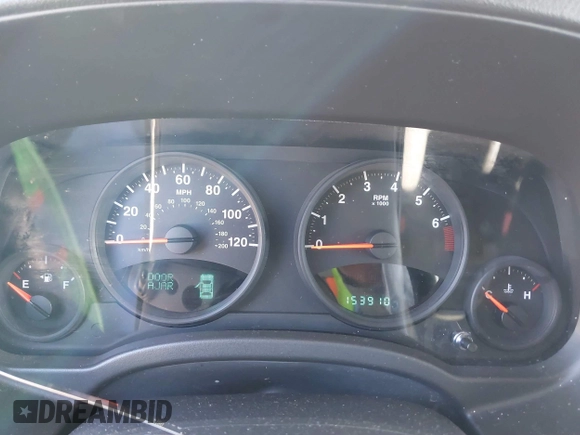 2013 Jeep Patriot Latitude with VIN 1C4NJPFA5DD230031, listed as a IAAI auction lot 41641768 with 153,910 mi miles. Bid and sale history available at carsss.com. Image 7.