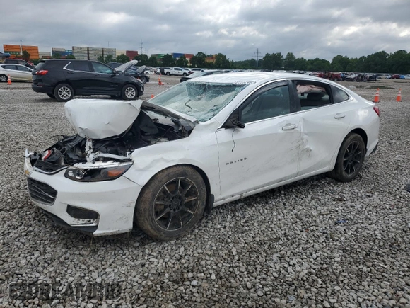 2016 Chevrolet Malibu LS with VIN 1G1ZB5ST3GF189202, listed as a Copart auction lot 61552495 with 93,888 mi miles and Salvage title. Bid and sale history available at DreamBid. Image 1.