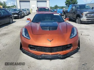 2015 Chevrolet Corvette Z06 2LZ with VIN 1G1YR2D64F5606571, listed as a Copart auction lot 68021634 with 16,188 mi miles and Clean Title. Bid and sale history available at carsss.com. Image 5.