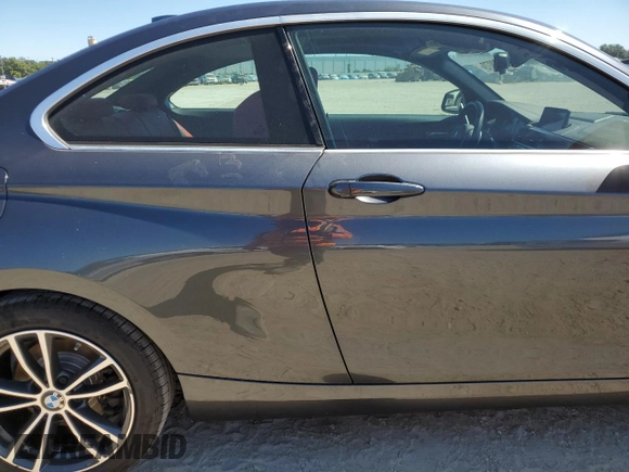 2018 BMW 2 Series 230i xDrive with VIN WBA2J3C55JVD48802, listed as a Copart auction lot 72229073 with 33,602 mi miles and . Bid and sale history available at DreamBid. Image 10.