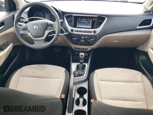 2022 Hyundai Accent SE с VIN 3KPC24A60NE172562, выставлен на аукционе Copart как лот 56331415 с пробегом 50 135 миль миль и Списание • Salvage title. История ставок и продаж доступна на DreamBid. Изображение 8.