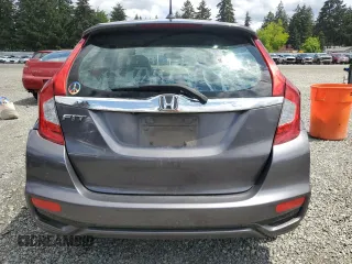 2018 Honda Fit EX-L with VIN 3HGGK5H93JM722376, listed as a Copart auction lot 57913595 with 75,714 mi miles and Salvage title. Bid and sale history available at DreamBid. Image 6.