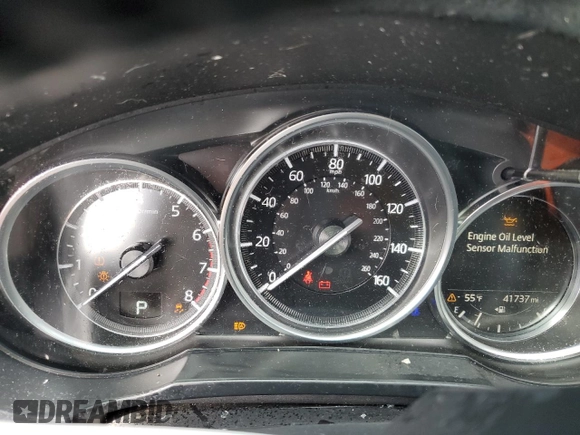 2020 Mazda CX-5 Touring with VIN JM3KFBCM7L0791785, listed as a Copart auction lot 50229385 with 41,737 mi miles and Salvage Title. Bid and sale history available at carsss.com. Image 9.