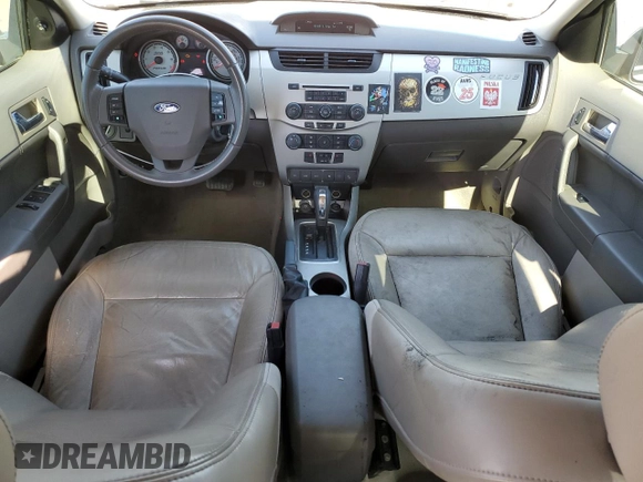 2010 Ford Focus SEL with VIN 1FAHP3HN5AW148584, listed as a Copart auction lot 47130935 with 44,933 mi miles and Salvage Title. Bid and sale history available at carsss.com. Image 8.