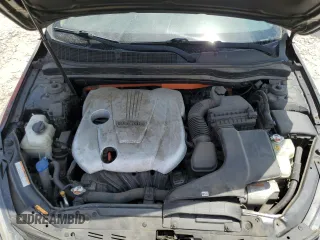 2013 Kia Optima Hybrid LX with VIN KNAGM4AD2D5062209, listed as a Copart auction lot 55801604 with 204,150 mi miles and Salvage Title. Bid and sale history available at carsss.com. Image 12.