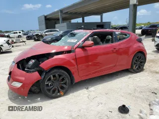 2013 Hyundai Veloster w/Gray Int z VIN KMHTC6AD1DU085546, wystawiony jako Copart lot #58467755 z przebiegiem 130 932 mil mil oraz Szkoda całkowita • Salvage title. Historia ofert i sprzedaży dostępna na DreamBid. Obrazek 1.