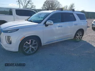 2021 Hyundai Palisade Limited z VIN KM8R5DHE2MU295886, wystawiony jako IAAI lot #42013594 z przebiegiem 27 883 mil mil oraz . Historia ofert i sprzedaży dostępna na DreamBid. Obrazek 2.