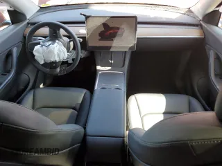 2022 Tesla Model Y Long Range z VIN 7SAYGDEE3NF436119, wystawiony jako Copart lot #54892115 z przebiegiem 27 054 mil mil oraz Szkody całkowita. Historia ofert i sprzedaży dostępna na DreamBid. Obrazek 8.