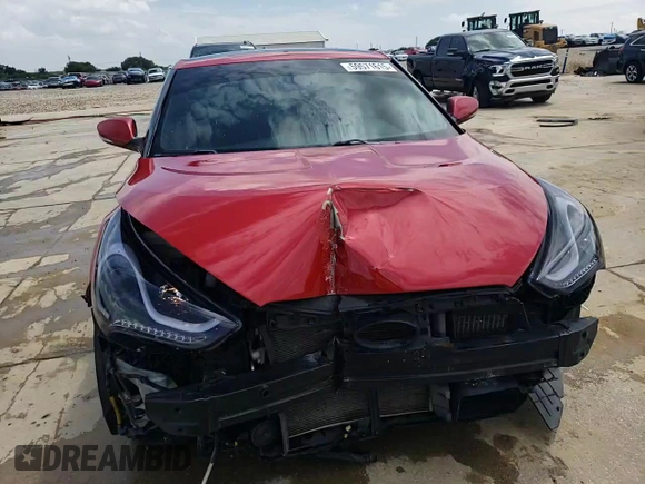 2016 Hyundai Veloster Turbo with VIN KMHTC6AE1GU273481, listed as a Copart auction lot 59571615 with 117,232 mi miles and Salvage title. Bid and sale history available at DreamBid. Image 14.
