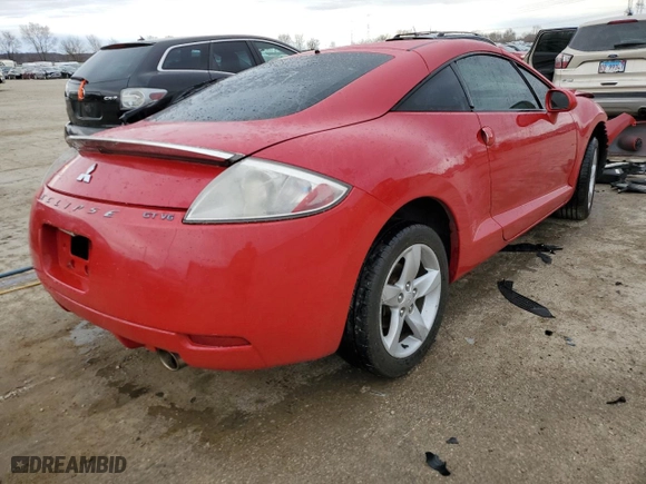 2006 Mitsubishi Eclipse GT with VIN 4A3AK34T96E013729, listed as a Copart auction lot 50829285 with 206,392 mi miles and Salvage Title. Bid and sale history available at carsss.com. Image 3.